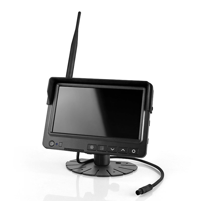 7" High Definition Quad-view Wireless Truck Monitor MW0101